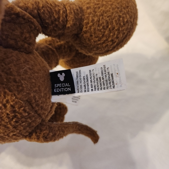 Disney x AE Special Edition Brown Mickey Mouse Plush Toy. - Picture 4 of 4